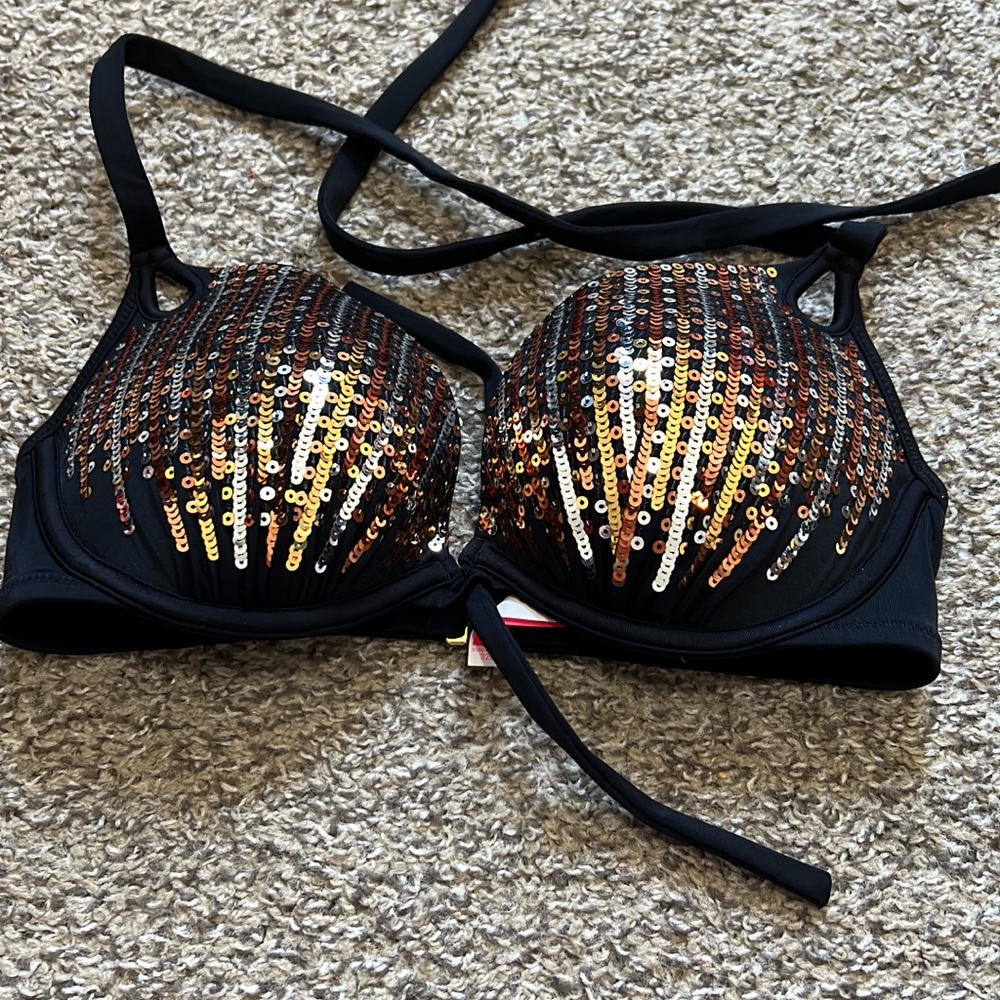 COPY - Victoria secret padded sequin top
